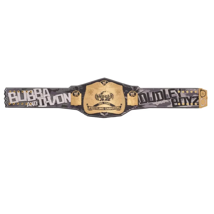 The Dudley Boyz Signature Series World Tag Team Championship Title Belt